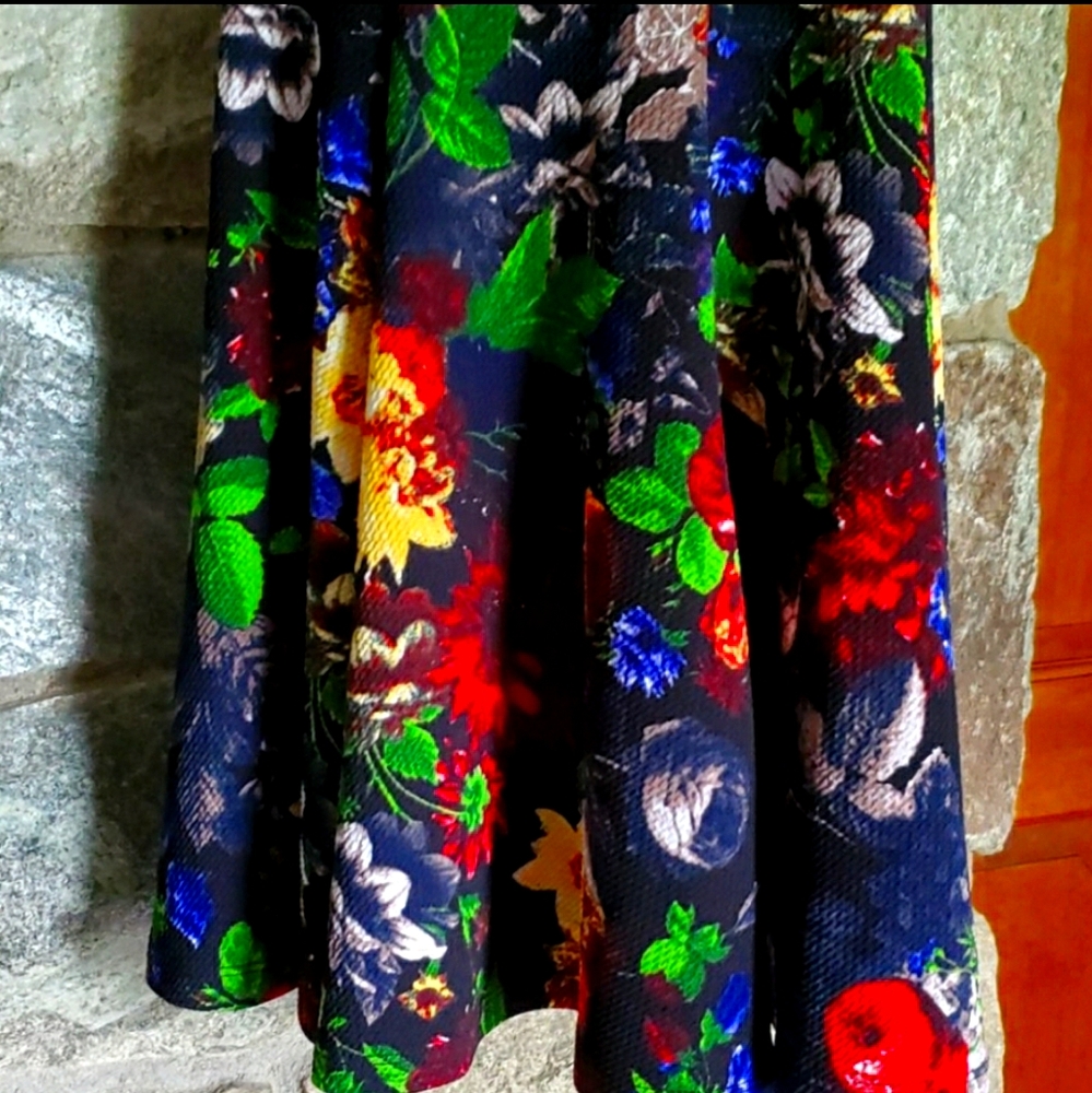 Gorgeous Floral Skater type dress. - Picture 6 of 7